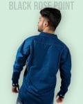 Petrol Blue Shakura Formal Shirt Men.