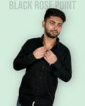 Formal Black Shakura Shirt – Corporate Edition.