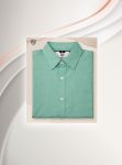 Mens Mint Green Formal Shirt by Black Rose Point